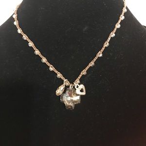 Brighton Cross Smokey Quartz Necklace